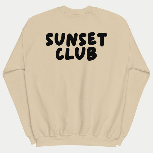 sunset club sweater